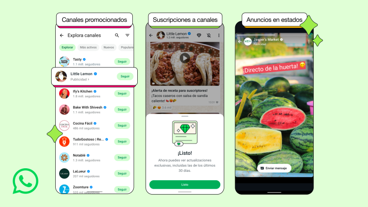 Oh, oh... ¡Y llegaron los anuncios! WhatsApp lanza nuevas funciones para canales, estados y empresas.jpg