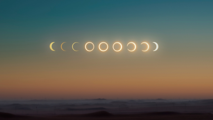 Eclipse Solar 8 de abril del 2024