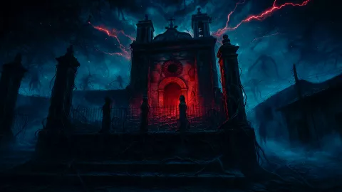 Así se vería Comitán si fuera un escenario de Stranger Things