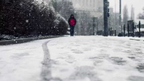 Tormenta invernal en Estados Unidos