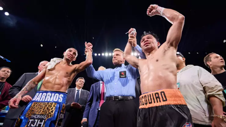 Pacman Pacquiao y Mario Barrios