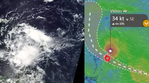Se forma la tormenta tropical Jerry en el Atlántico con potencial a ser Huracán: Aquí su trayectoria EN VIVO hoy 7 de octubre