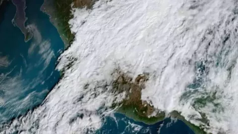 Primera tormenta invernal en México