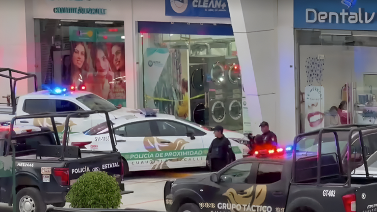 Balacera en lavandería Cuautitlán Izcalli