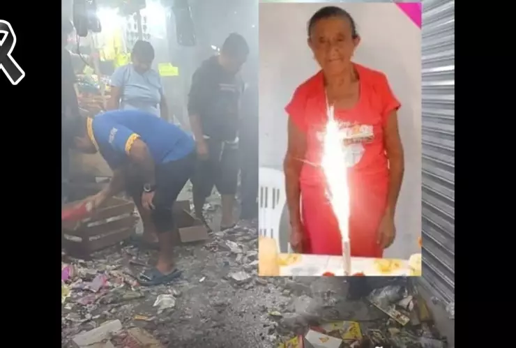 ¡Susto mortal! Pirotecnia explota y COBRA LA VIDA de Doña María; así ocurrió la tragedia