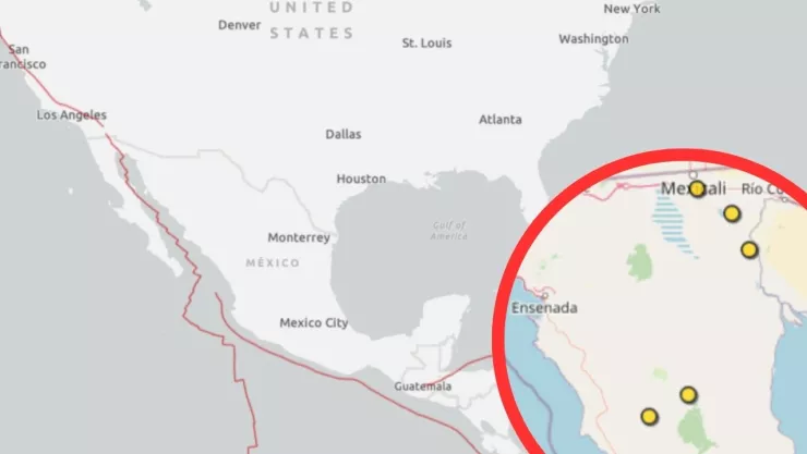 Sismo sacude el sur de Mexicali este 21 de julio; van cinco en 24 horas en Baja California