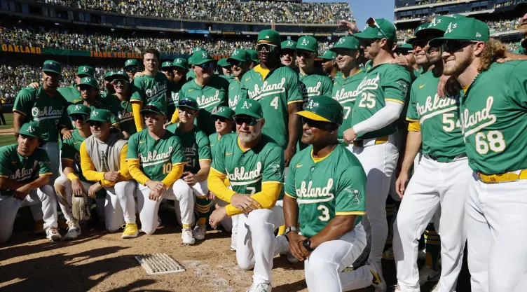 Los Atléticos en Oakland