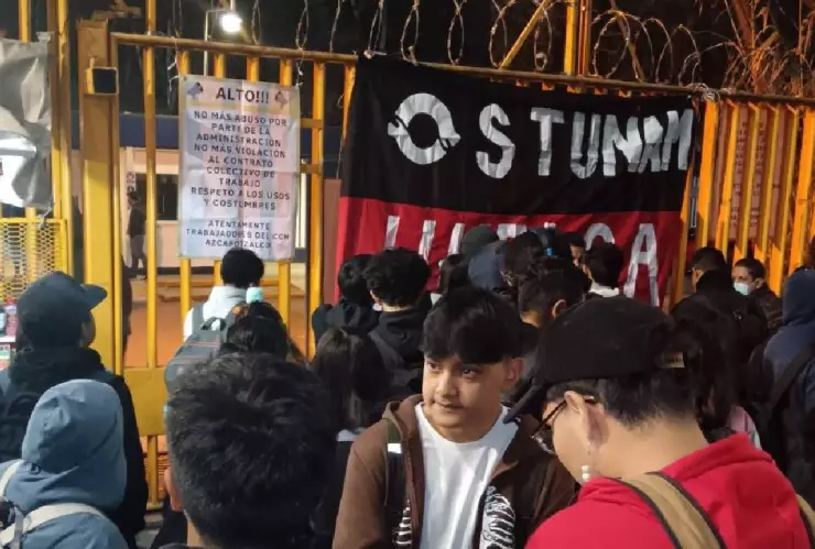 Paro CCH Azcapotzalco