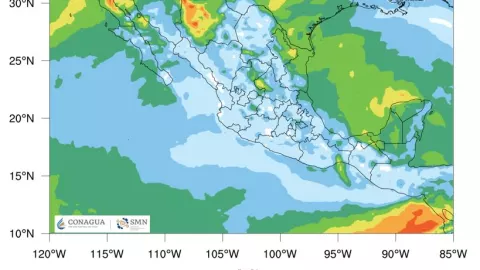 Clima en M&eacute;xico 25 de febrero