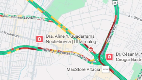 Accidente Bulevar Aeropuerto León hoy