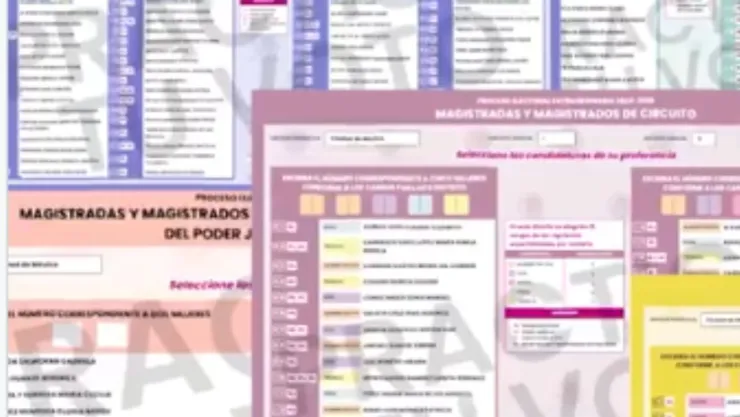 JUFED alerta por trampa de Morena con acordeones electorales
