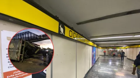 Metro CDMX: ¿Qué estaciones de la Línea 5 están cerradas por el accidente de un tráiler?
