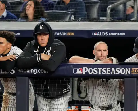 Jugadores de los Yankees de Nueva York.