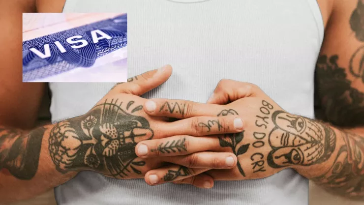 ¿Te pueden negar la visa americana por tener tatuajes