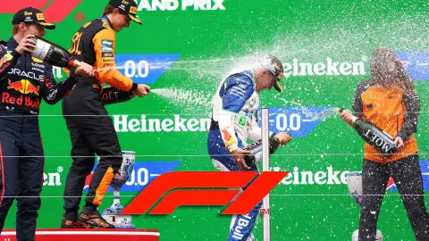 Oscar Piastri vuelve al podio en el GP de Países Bajos y Hadjar sorprende con su tercer lugar