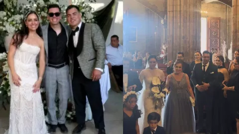 Boda de Casandra Ascencio y Christian Anguiano de Exatl&oacute;n M&eacute;xico