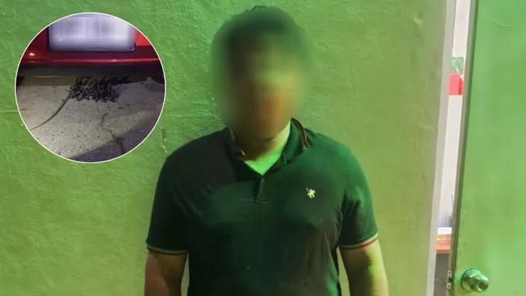 Detenido en Culiacán por arrojar ponchallantas