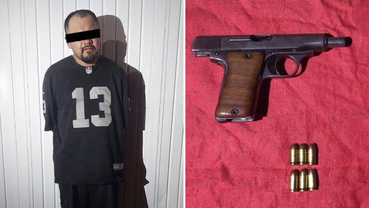 Hombre es detenido con arma de fuego en San Felipe de Jesús, León, 4 de febrero de 2025.png