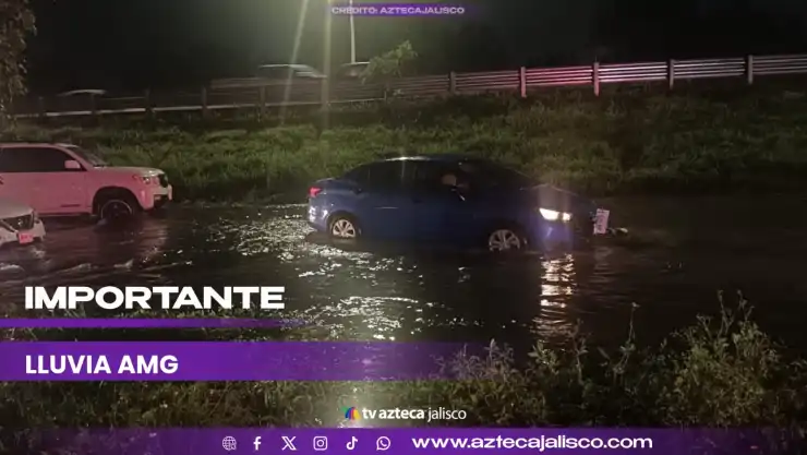 Estragos en el AMG por lluvia: ¿Cuáles fueron las zonas más afectadas?