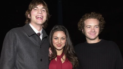 Ashton Kutcher, Mila Kunis y Danny Masterson