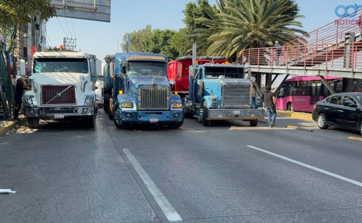 Transportistas vuelven a realizar bloqueos hoy 25 de noviembre en carreteras
