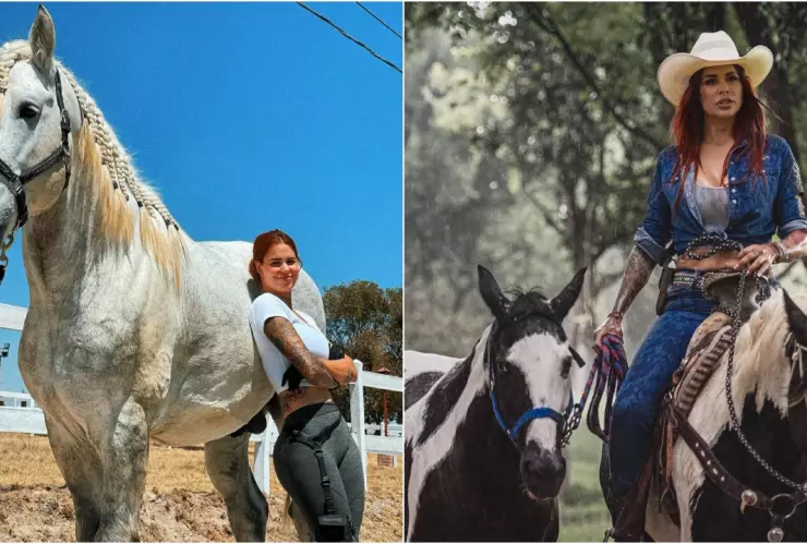 ¿Cuántos caballos tenía en Cuacolandia la activista y modelo Elena Larrea