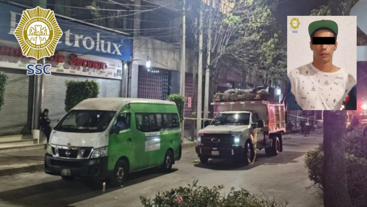 Un conductor de transporte público murió al ser golpeado por otro automovilista.