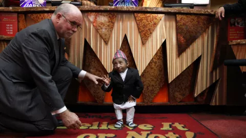 Khagendra Thapa Magar Visits Ripley’s Believe It Or Not!