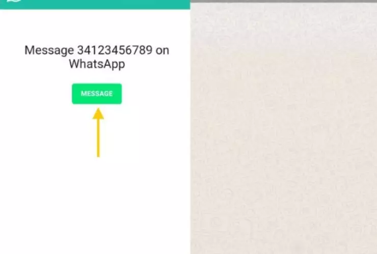 Pasos para enviar mensajes en WhatsApp sin agregar contactos