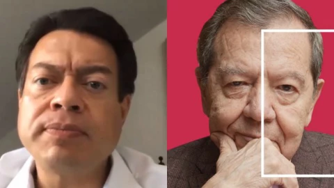 Mario Delgado y Porfirio Mu&ntilde;oz Ledo