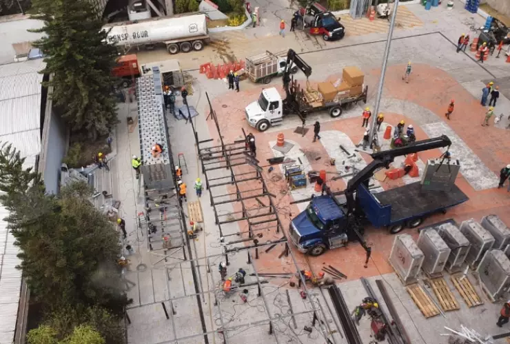 CFE construirá en ocho días subestación para restablecer suministro en el Metro