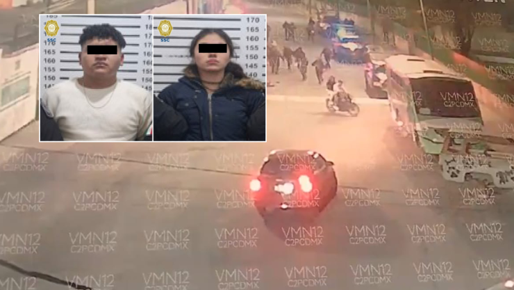 Dos jóvenes fueron detenidos al ser señalados de atropellar al policía de CDMX.