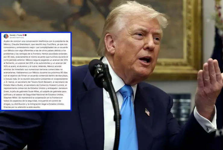 México y EU pactan acuerdo arancelario: así fue la sorpresiva llamada entre Trump y Sheinbaum