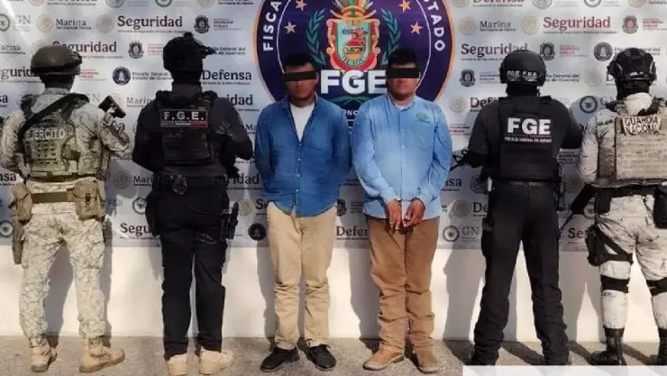 Detenidos en Atenango del Río