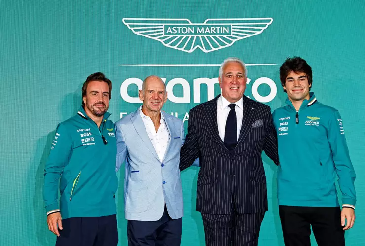 Adrian Newey con Aston Martin
