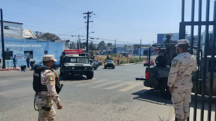 Llegan a Tijuana más elementos del Ejército Mexicano por inseguridad