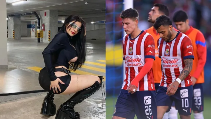 Karely Ruiz fue la invitada a la fiesta de Chivas de Vega y Chicote