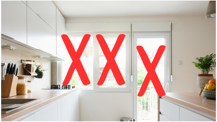 Reemplazar cortinas de cocina