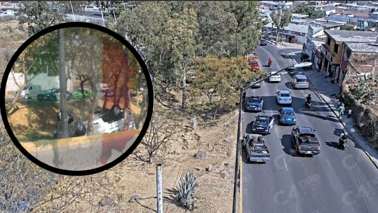 Accidente curva Juan Alonso de Torres León