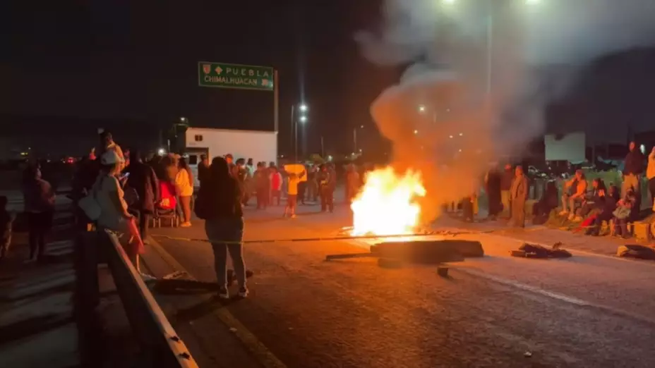 bloqueo circuito exterior mexiquense