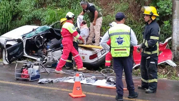 accidente carretera Tacámbaro - Chupio