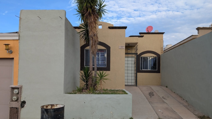 Casa donde asesinaron a Danna