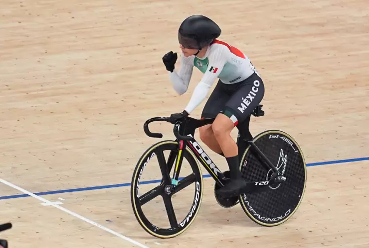 Daniela Gaxiola, ciclista mexicana en París 2024