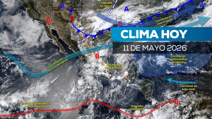 clima hoy en México 11 de mayo frente frio 50