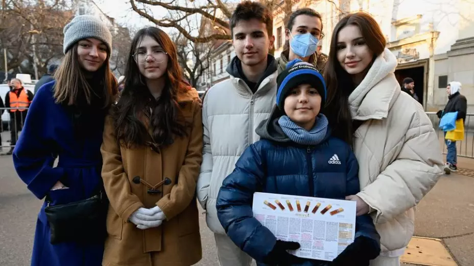 Mi esperanza me guió niño Ucrania Eslovaquia