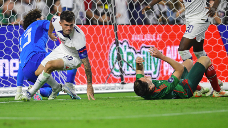 Segundo gol de Pulisic México vs Estados Unidos Nations League