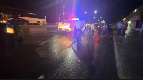 Accidente en avenida López Portillo en Cancún hoy 2 de septiembre