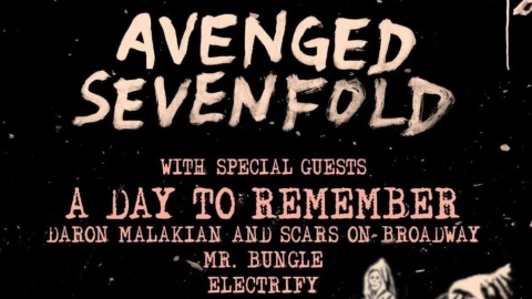 Concierto Avenged Sevengold CDMX