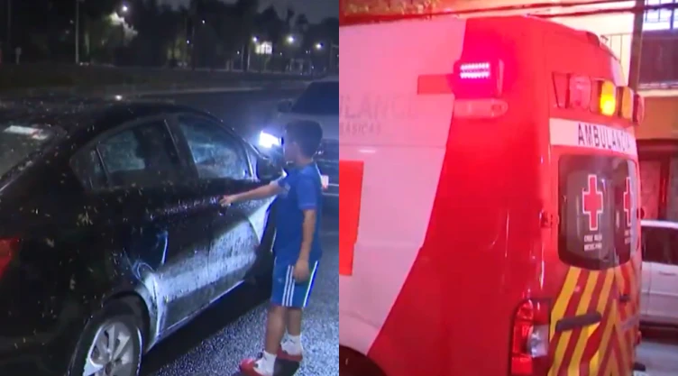 Madrugada de accidentes en CDMX: Joven cae de azotea y árbol aplasta auto en Oceanía
