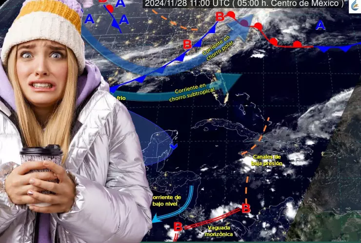 Masa de aire polar y Frente Frío dejarán HELADO al país y así afectará a Quintana Roo.jpg